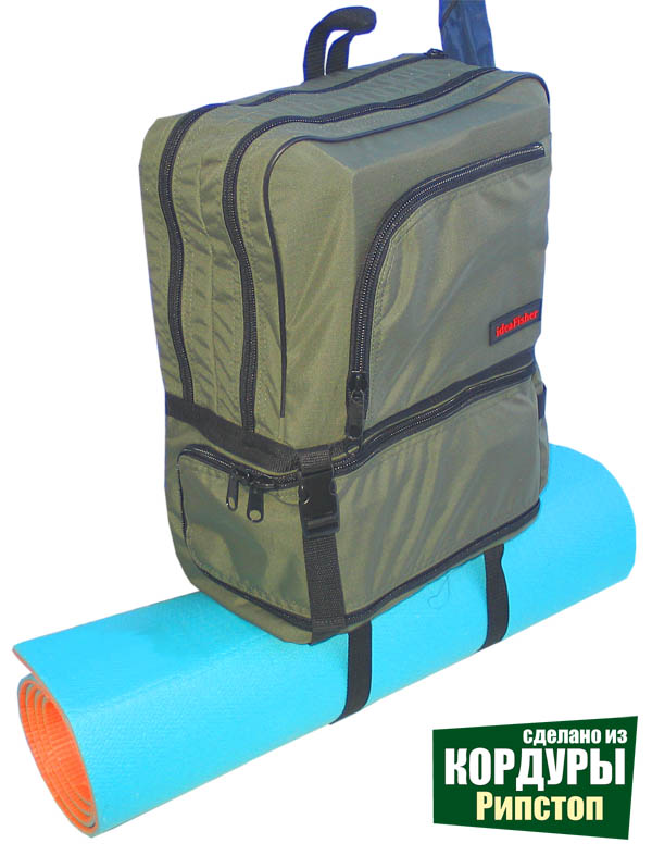 РыбZak 20 Рюкзак - слинг для ходовой рыбалки из кордуры с рипстоп!